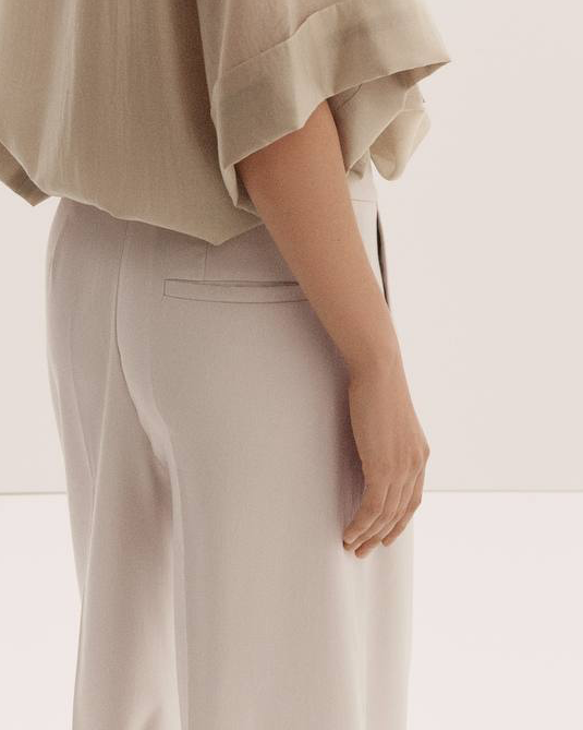 Straight trousers