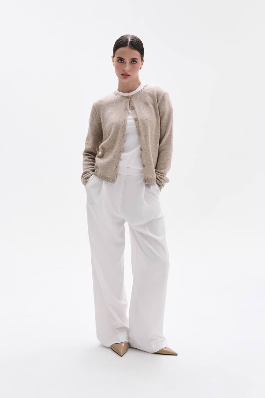 Basic cashmere cardigan