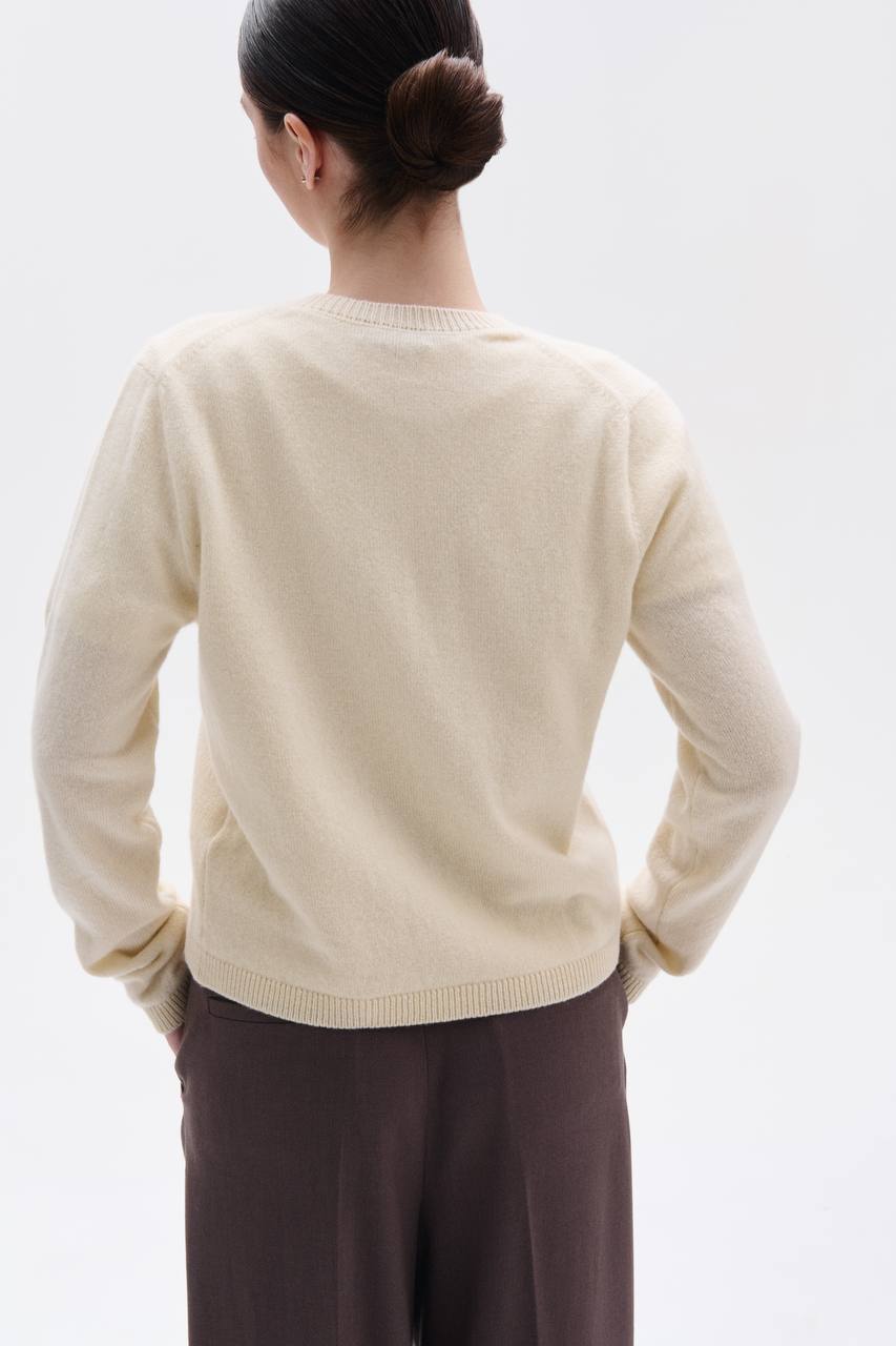 Basic cashmere cardigan