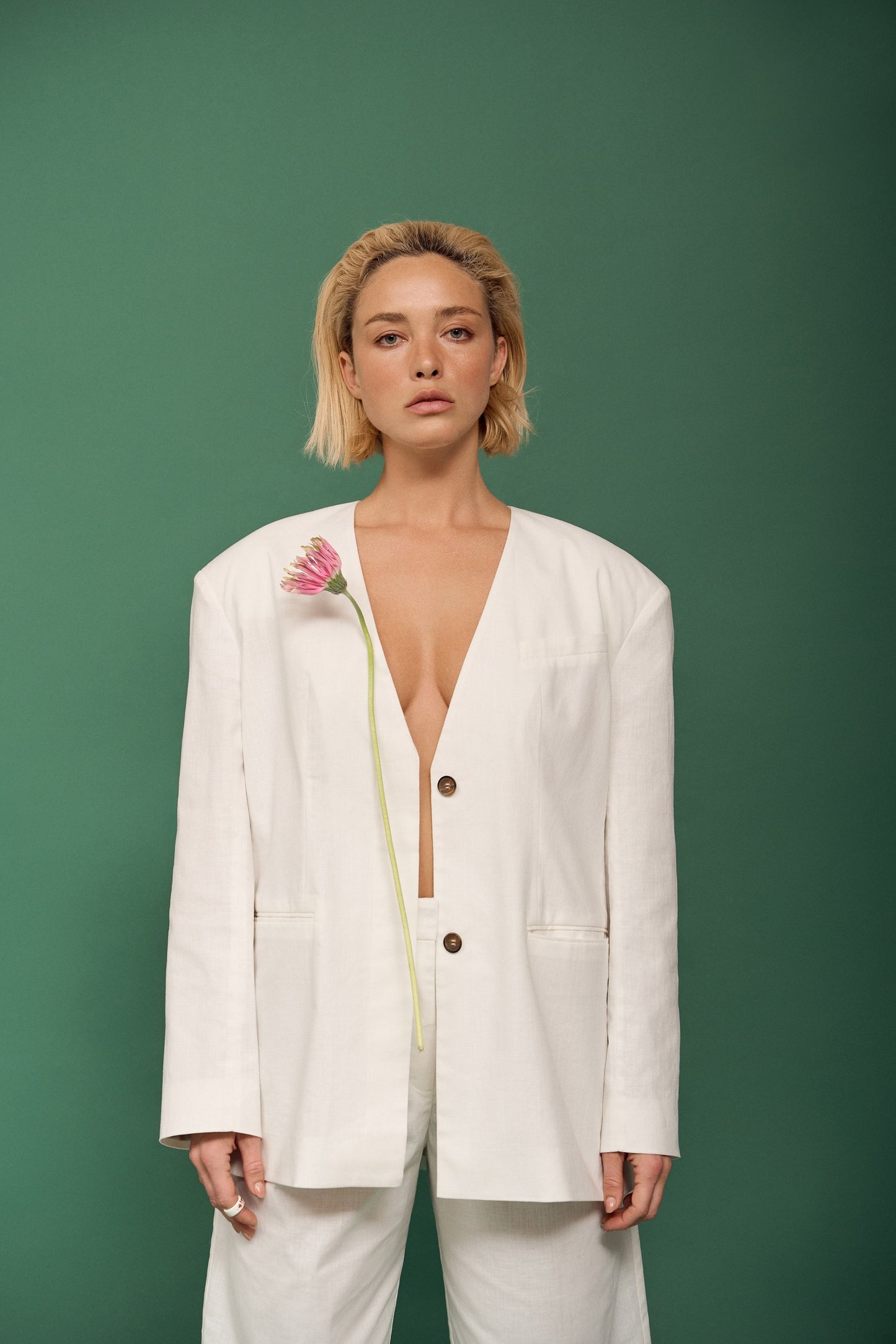 Linen blazer