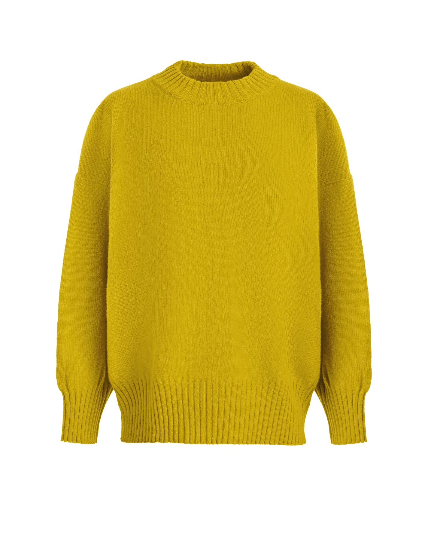 Cashmere and merino wool sweater