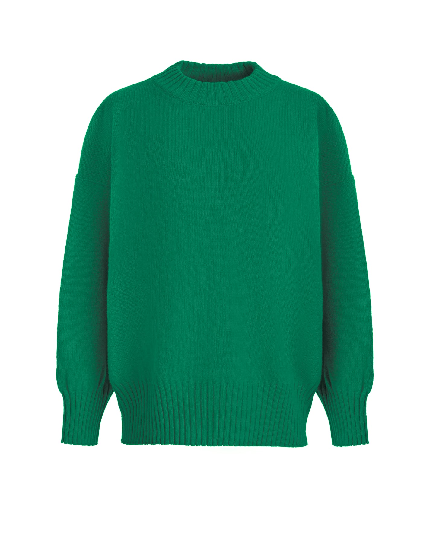 Cashmere and merino wool sweater