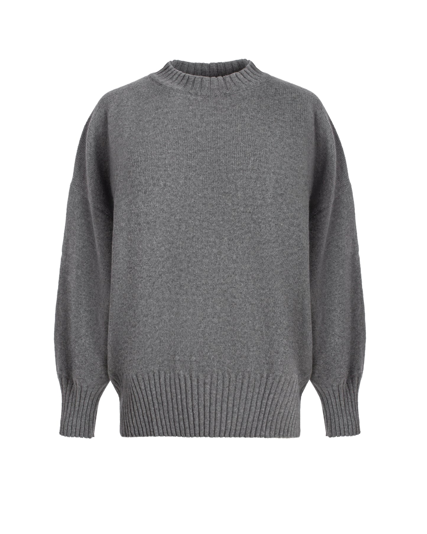 Cashmere and merino wool sweater