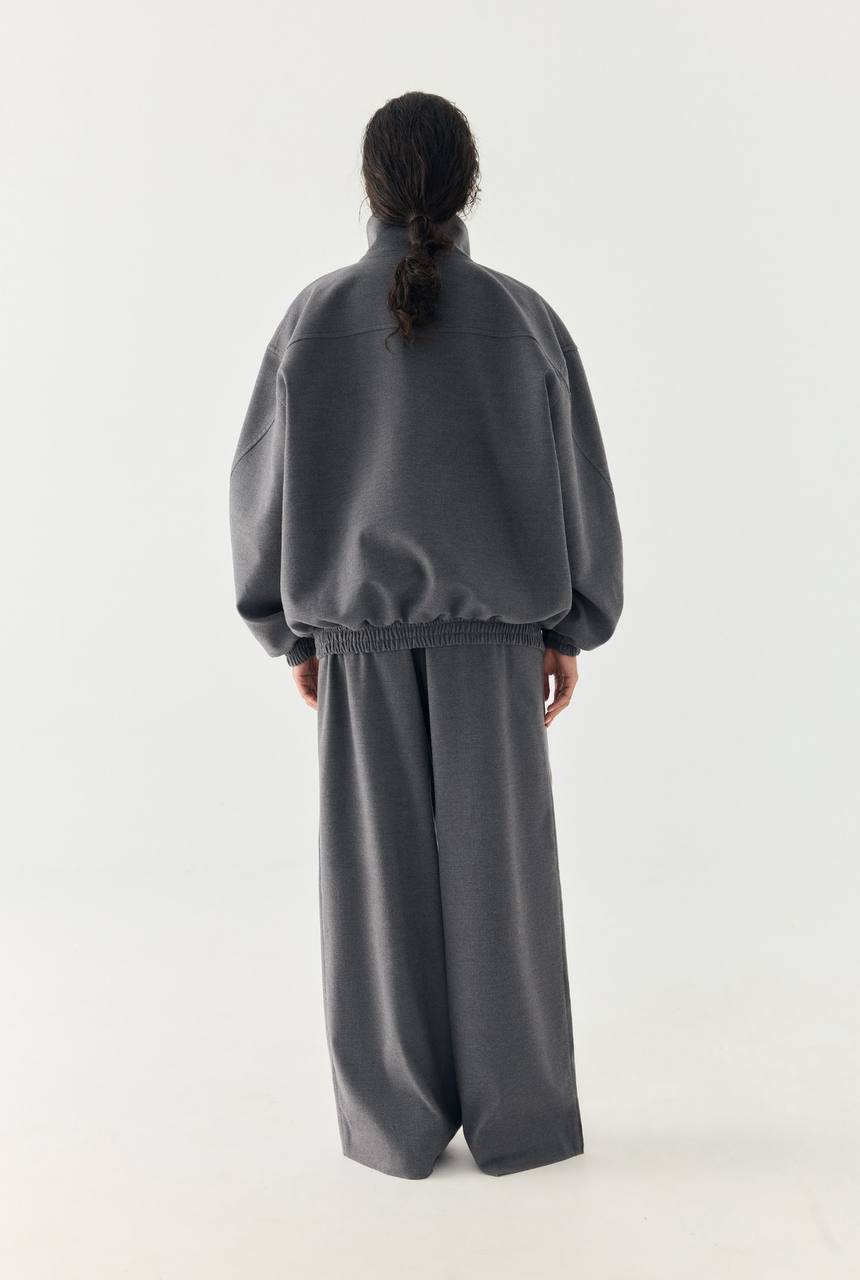 Об’ємний бомбер з вовни